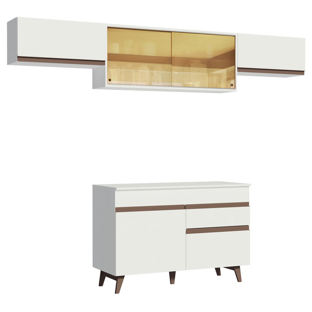 Cocina Integral Reims 2.60 m con Encimera 03