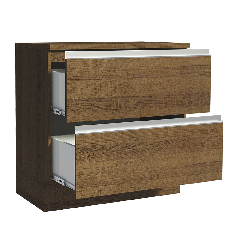 Mueble de Cocina Bajo Glamy 80 cm 2 Cajones