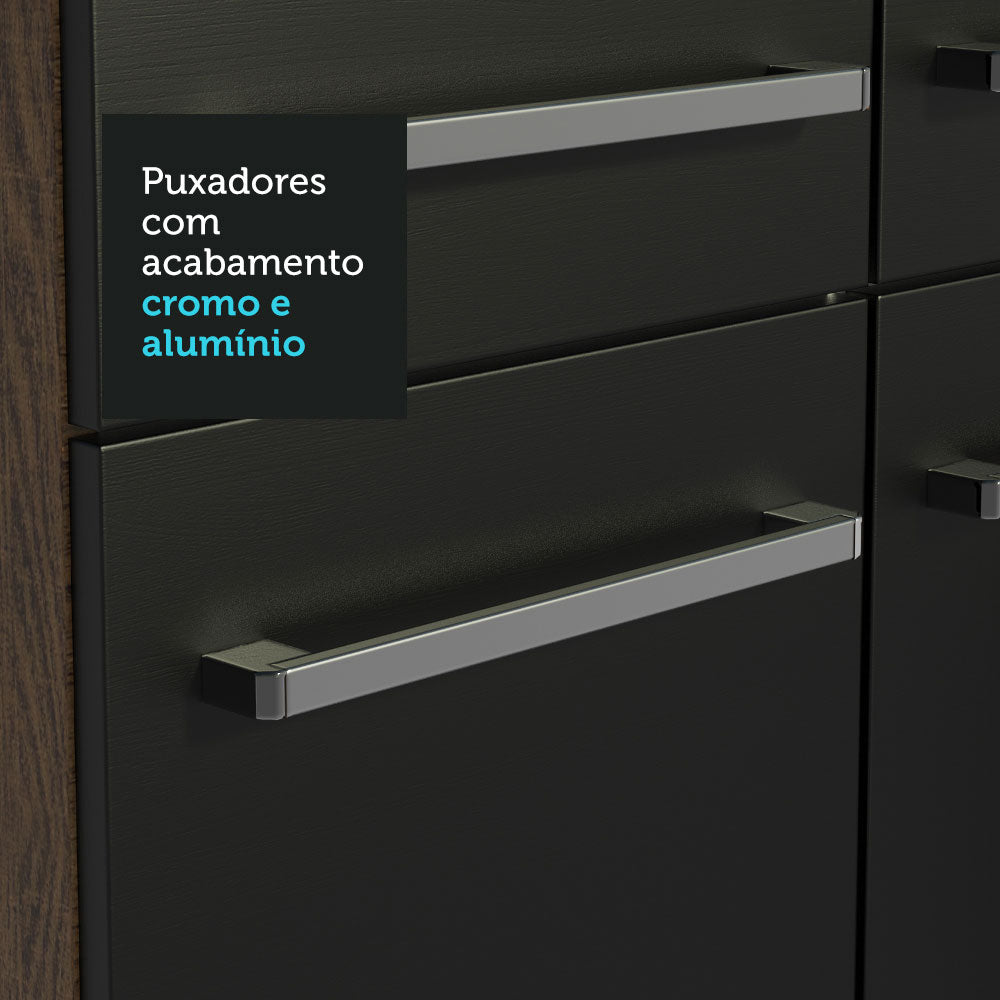 Cocina Integral Emilly 1.40 m con Mesón de Acero 08