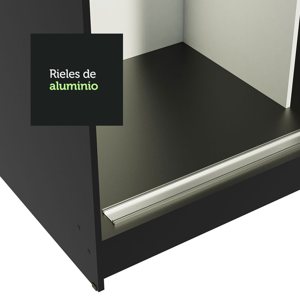 Closet Reno 3 Puertas Corredizas 2 Espejos