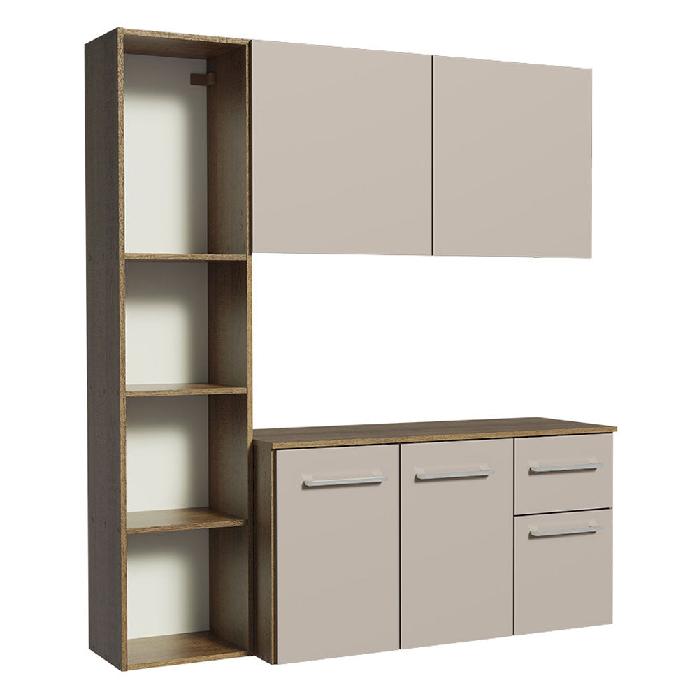 Cocina Compacta Elevada Easy 1.20 m con Encimera