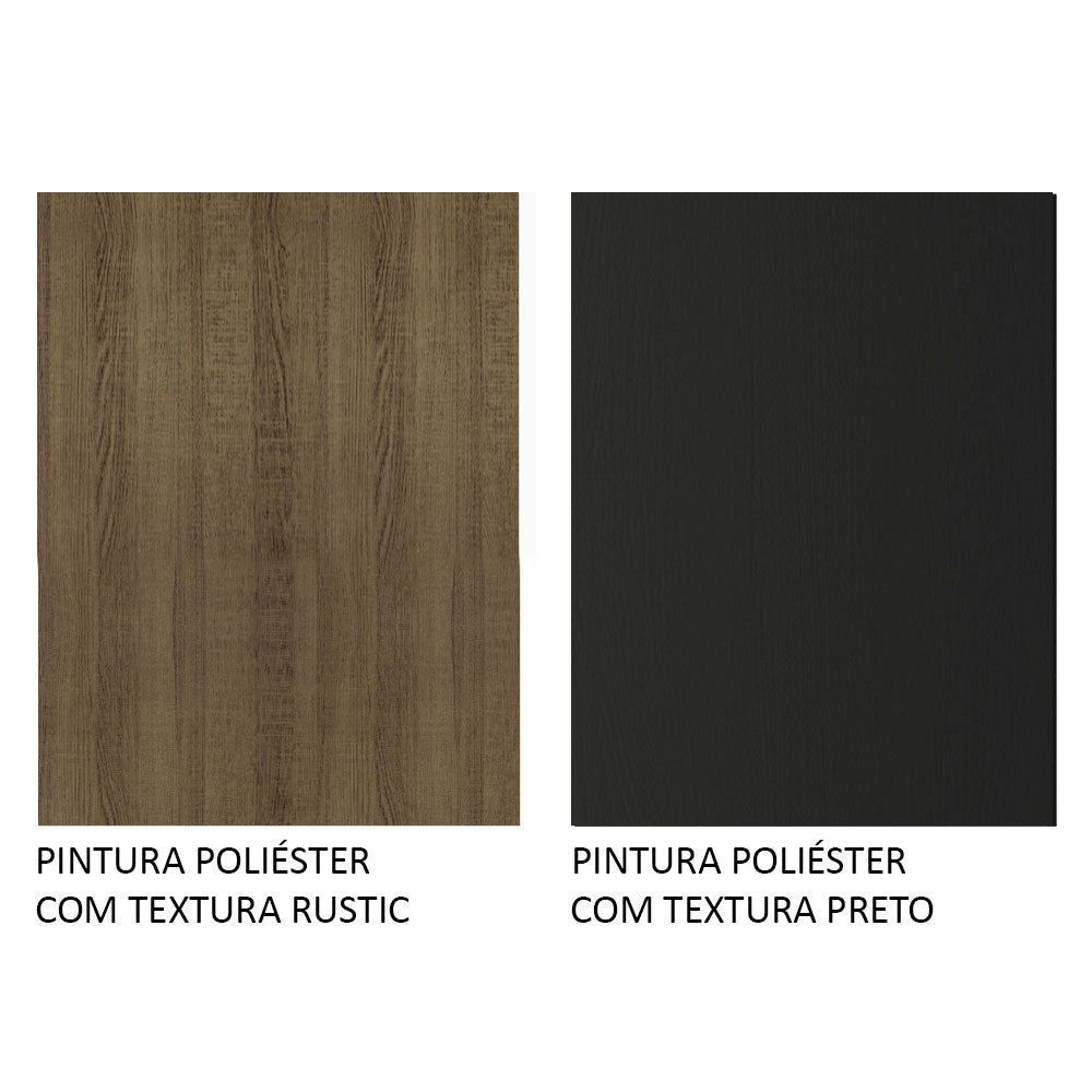 Mueble de Cocina Emilly 1.05 m con Mesón de Acero