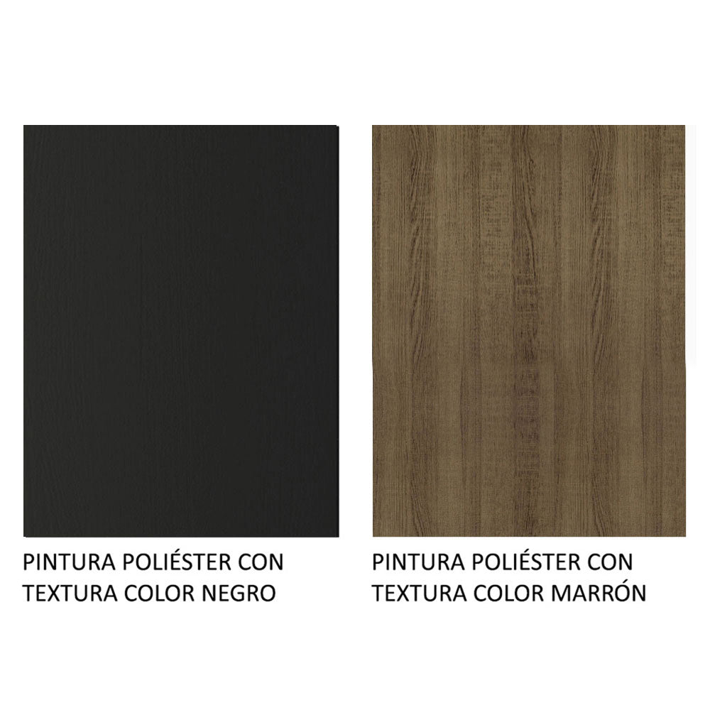 Closet Monaco 3 Puertas Corredizas 2 Espejos