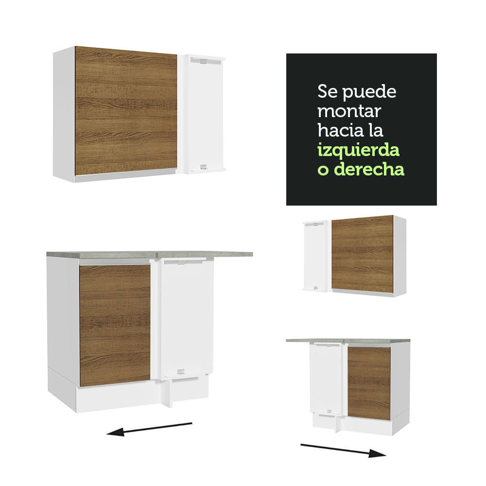 Cocina Integral de Esquina Glamy 3.50 m 06