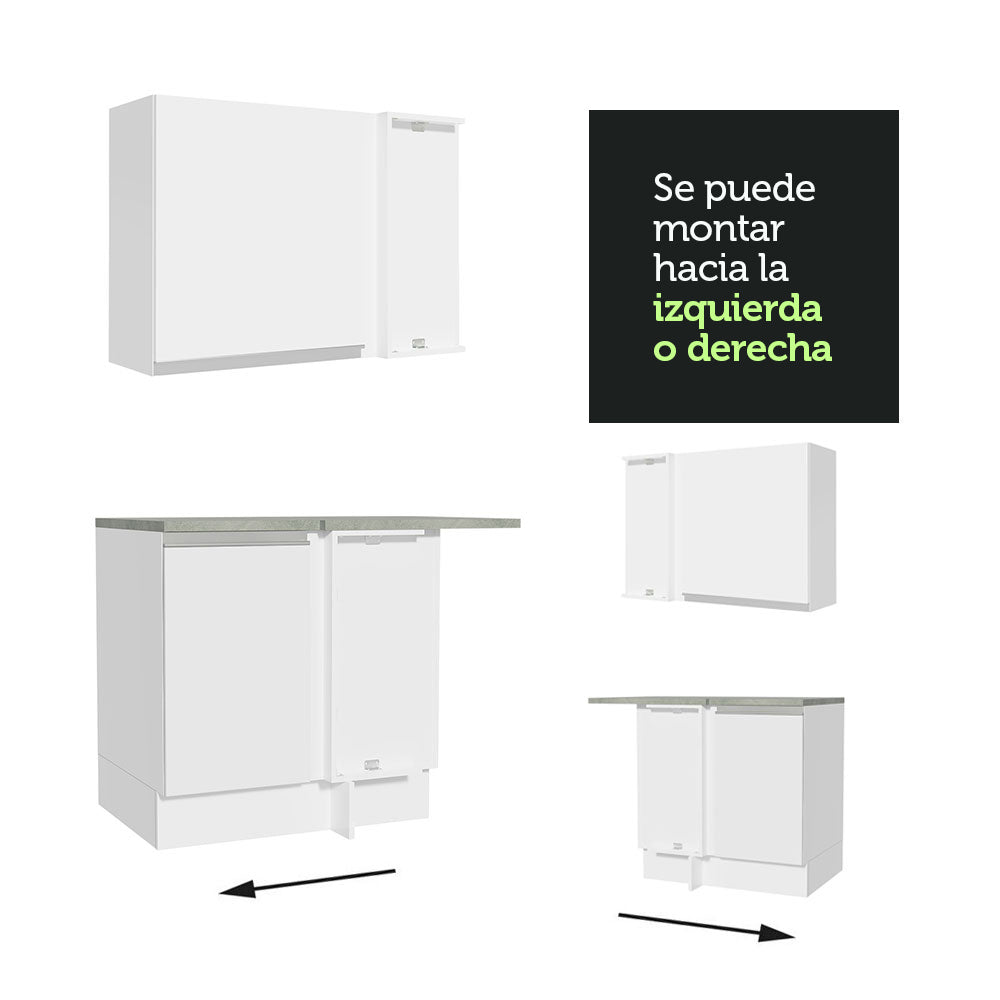 Cocina Integral de Esquina Glamy 3.50 m 07
