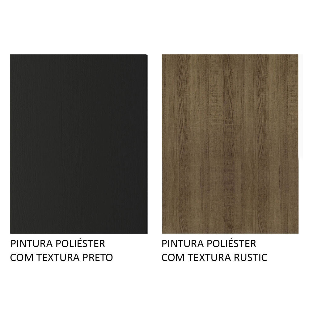 Escritorio Gamer Moderno + Panel para TV Hasta 50 Pulgadas