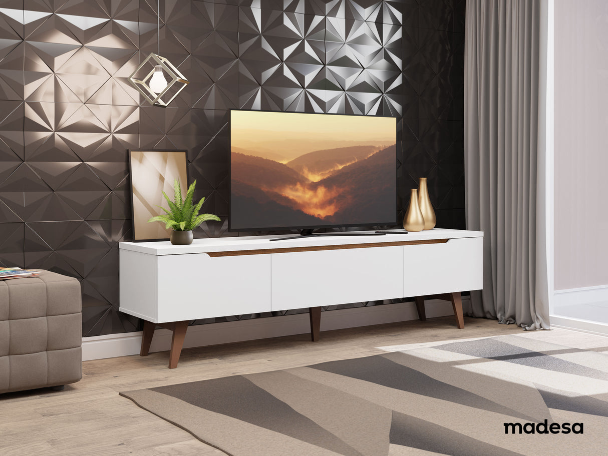 Centro de Entretenimiento Mesa para TV Reims Hasta 75 Pulgadas