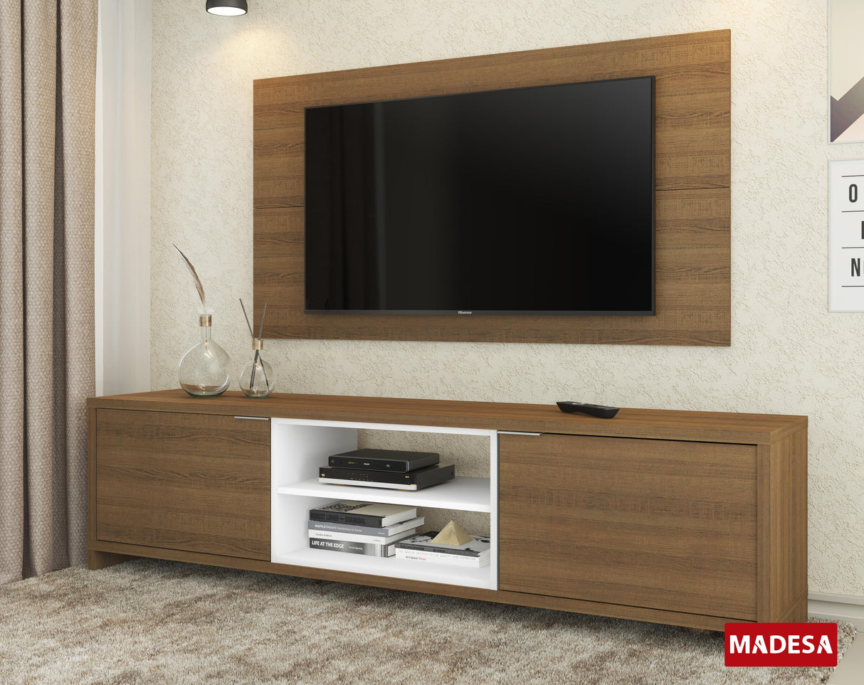 Centro de Entretenimiento para TV Metz Mesa y Panel Hasta 55 Pulgadas