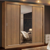 Closet Monaco 3 Puertas Corredizas 1 Espejo