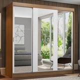 Closet Reno 3 Puertas Corredizas con Espejos