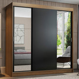 Closet Reno 3 Puertas Corredizas 2 Espejos
