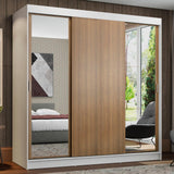Closet Reno 3 Puertas Corredizas 2 Espejos