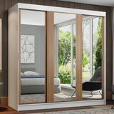 Closet Reno 3 Puertas Corredizas con Espejos