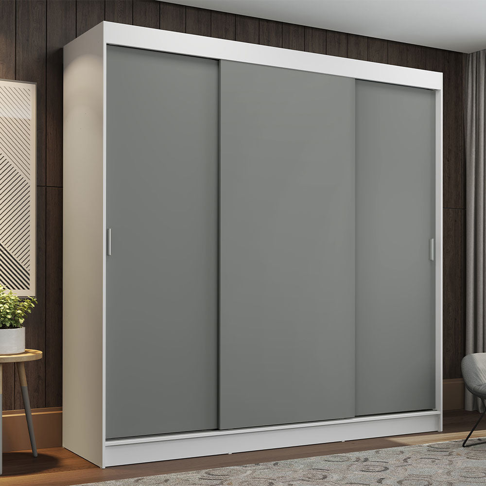 Closet Reno 3 Puertas Corredizas 4 Cajones