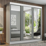 Closet Reno 3 Puertas Corredizas con Espejos