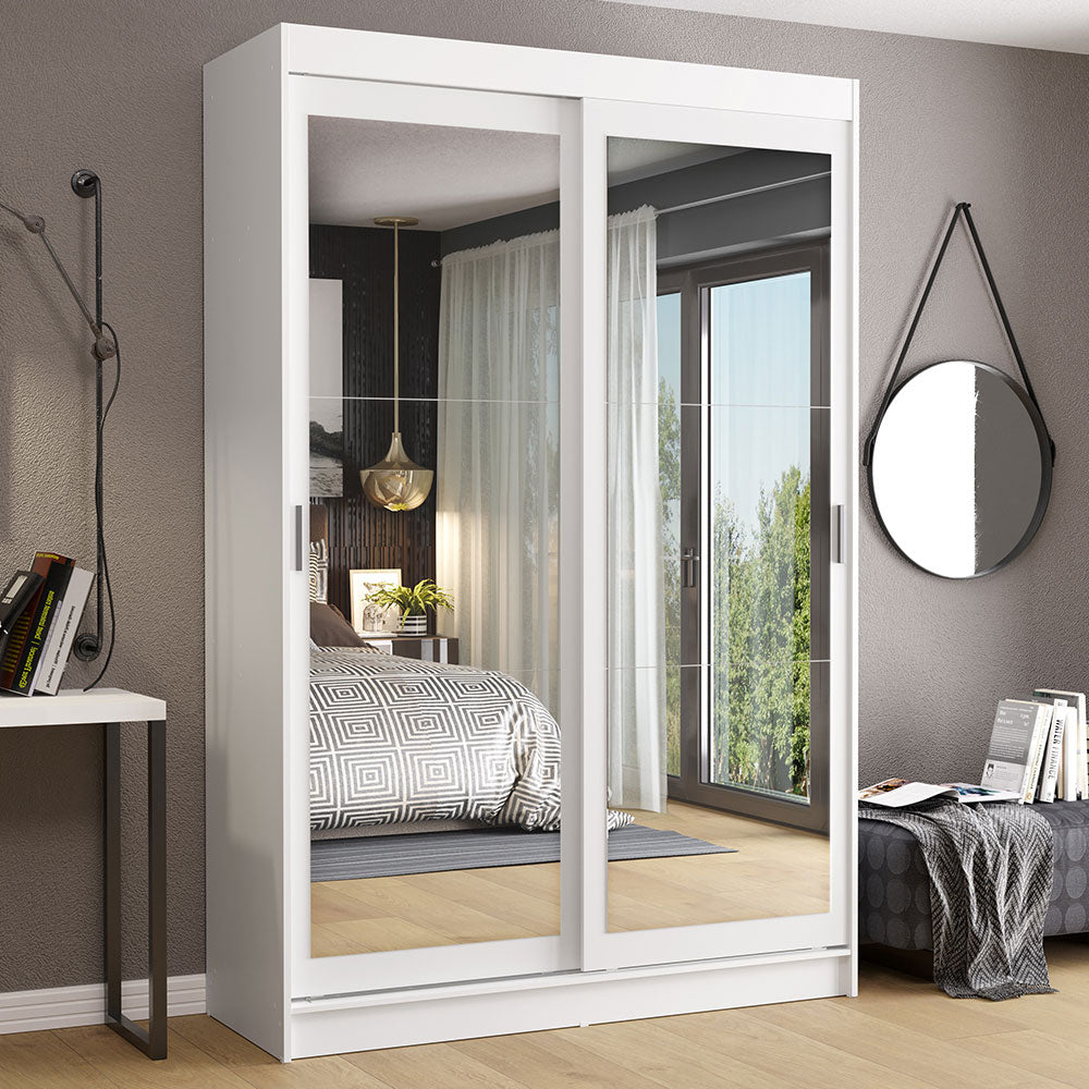 Closet Tokio 2 Puertas Corredizas con Espejos