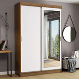 Closet Tokio 2 Puertas Corredizas 1 Espejo