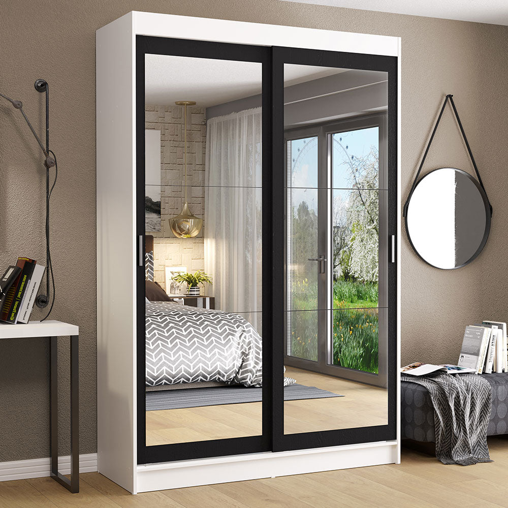 Closet Tokio 2 Puertas Corredizas con Espejos