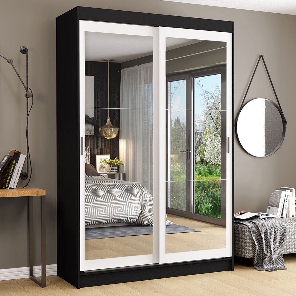 Closet Tokio 2 Puertas Corredizas con Espejos