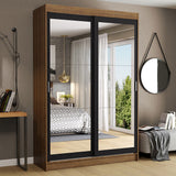 Closet Tokio 2 Puertas Corredizas con Espejos