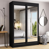 Closet Tokio 2 Puertas Corredizas con Espejos