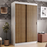 Closet Tokio 2 Puertas Corredizas 2 Cajones