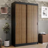 Closet Tokio 2 Puertas Corredizas 2 Cajones