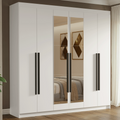 Closet Venus 6 Puertas 4 Cajones 2 Espejos Blanco