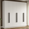 Closet Venus 6 Puertas 4 Cajones 2 Barrales Blanco