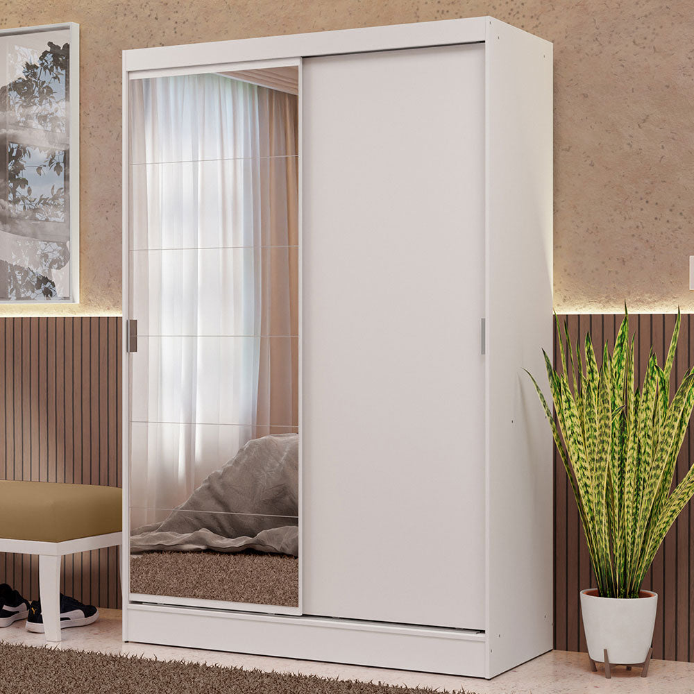 Closet Max 2 Puertas Corredizas 1 Espejo