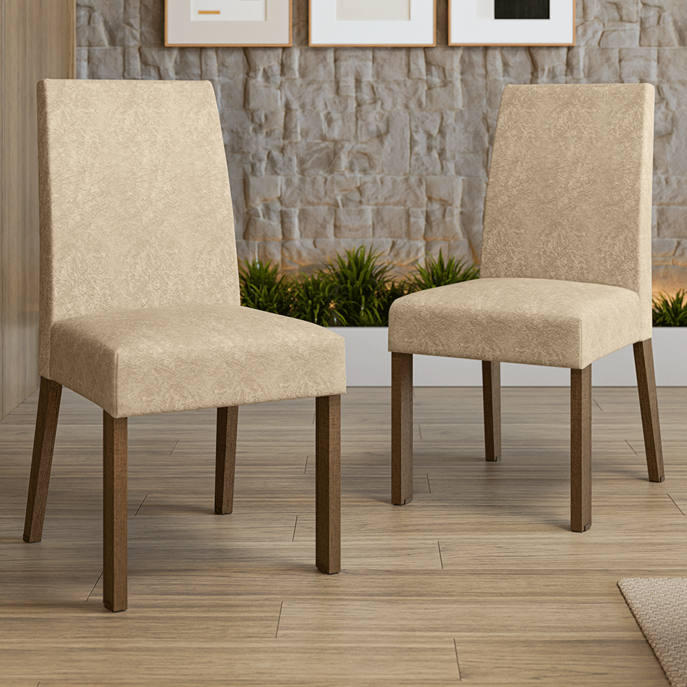 Kit 2 Sillas de Comedor 4255 Imperial Madesa