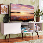 Centro de Entretenimiento Mesa para TV Cairo Hasta 65 Pulgadas - Blanco