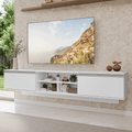 Centro Entretenimiento para TV Suspenso Glamy Hasta 80 Plgds
