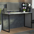 Escritorio de Oficina Industrial Madesa de 120 cm Gris