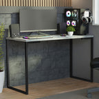 Escritorio de Oficina Industrial Madesa de 120 cm Gris