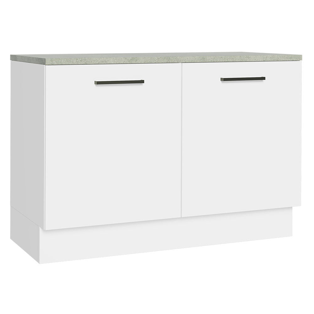 Mueble de Cocina Bajo Agata 1.20 m 2 Puertas con Encimera