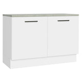 Mueble de Cocina Bajo Agata 1.20 m 2 Puertas con Encimera