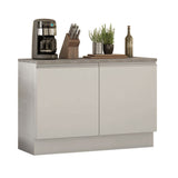 Mueble de Cocina Bajo Glamy 1.20 m 2 Puertas con Encimera