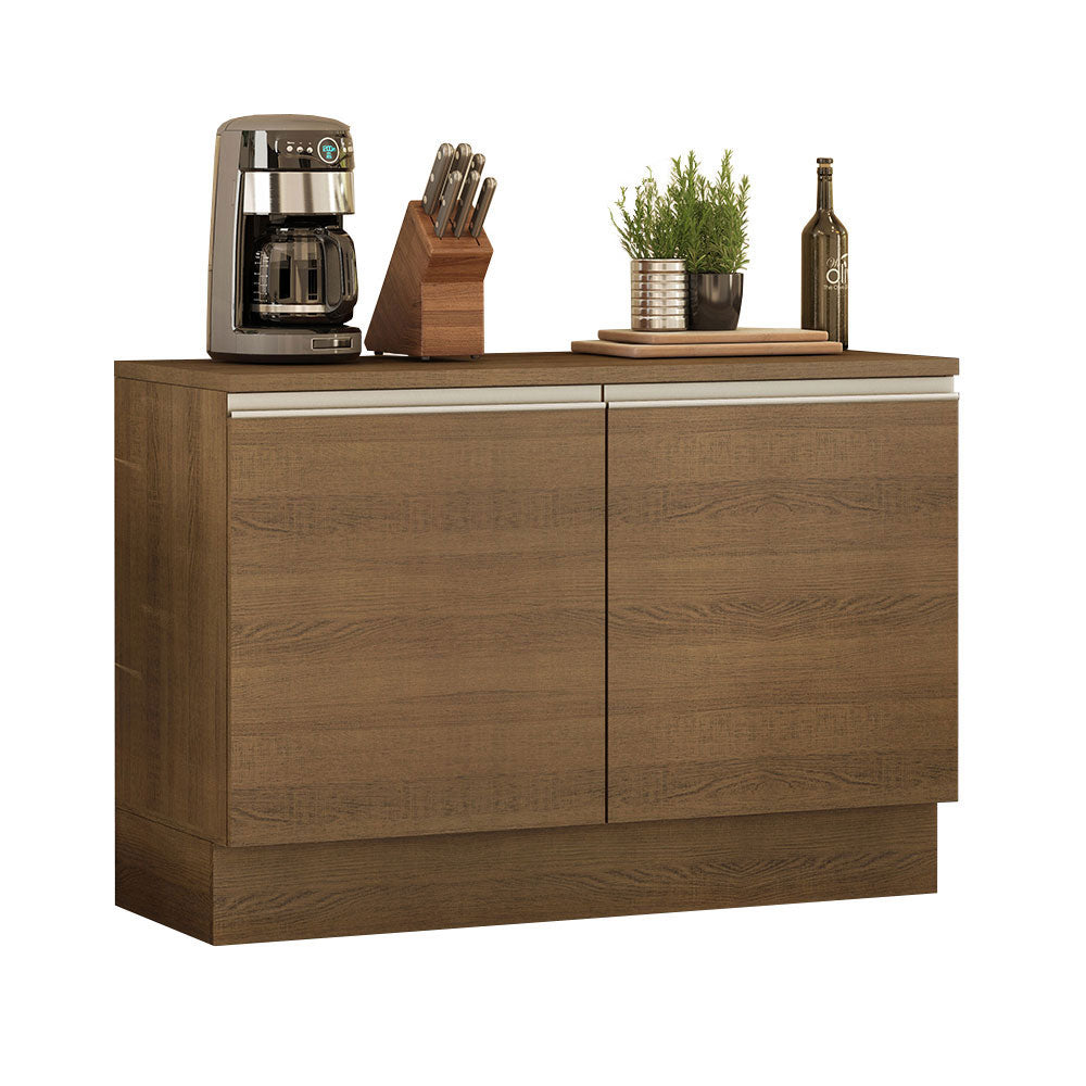 Mueble de Cocina Bajo Glamy 1.20 m 2 Puertas con Encimera