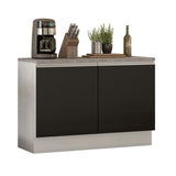 Mueble de Cocina Bajo Glamy 1.20 m 2 Puertas con Encimera