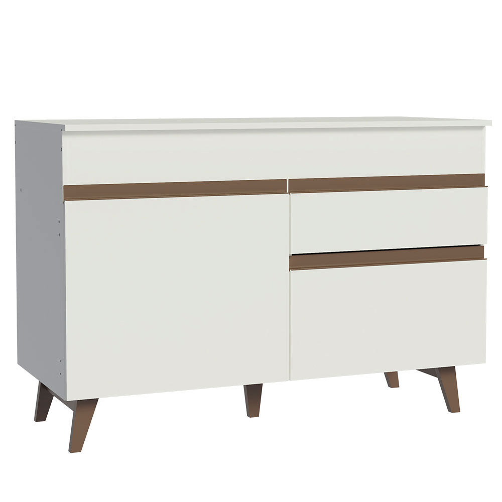 Mueble de Cocina Bajo Reims 1.20 m 2 Puertas 1 Cajón con Encimera