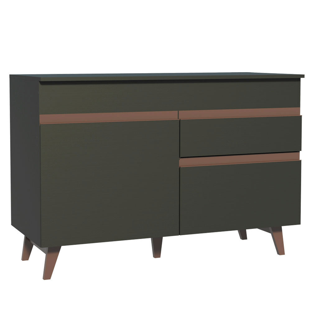 Mueble de Cocina Bajo Reims 1.20 m 2 Puertas 1 Cajón con Encimera