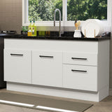 Mueble de Cocina Bajo Agata 1.50 m 2 Puertas 2 Cajones
