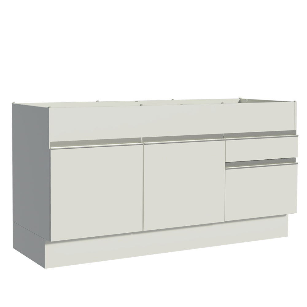 Mueble de Cocina Bajo Glamy 1.50 m 2 Puertas 2 Cajones