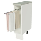 Mueble de Cocina Bajo Portapaños Glamy y Agata 20 cm Blanco