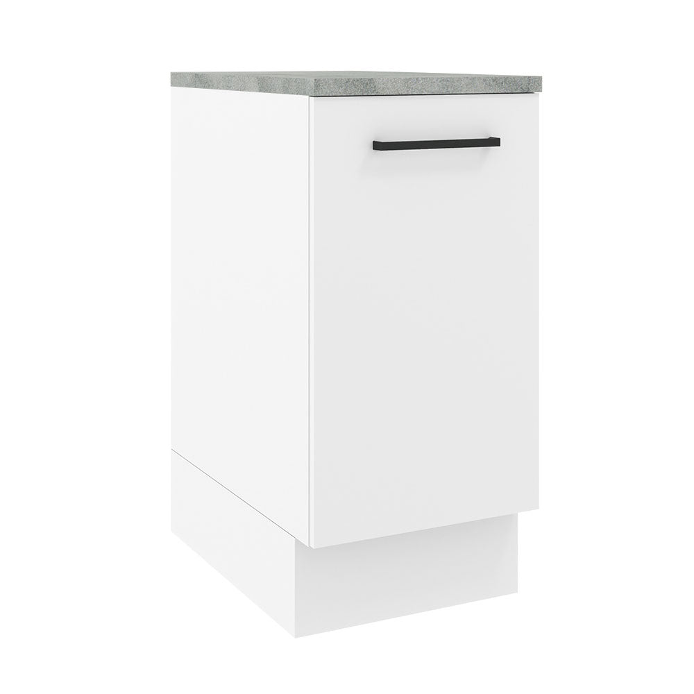 Mueble de Cocina Bajo Agata 35 cm 1 Puerta Blanco