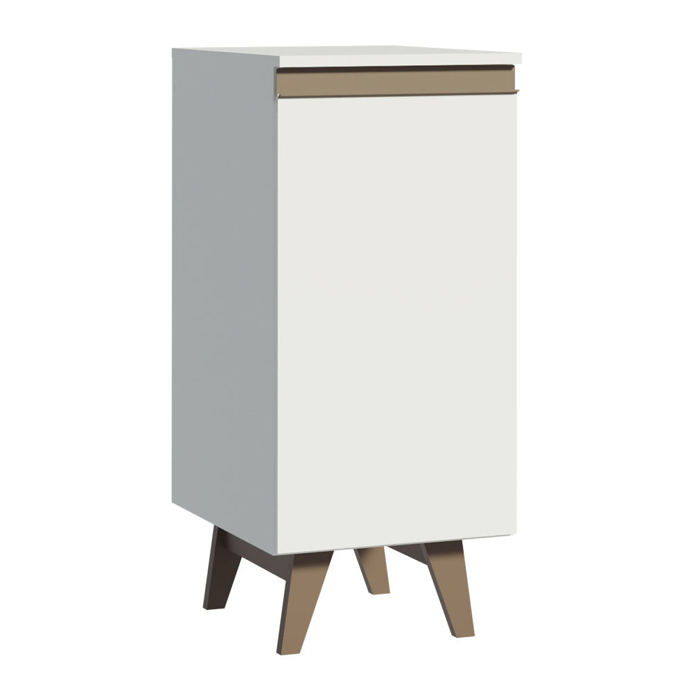Mueble de Cocina Bajo Reims 35 cm 1 Puerta Blanco