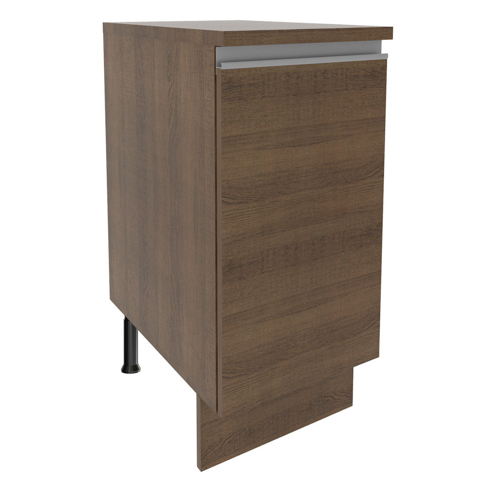 Mueble de Cocina Bajo Glamy 35 cm 1 Puerta Marrón