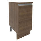Mueble de Cocina Bajo Glamy 35 cm 1 Puerta Marrón