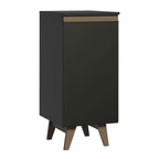 Mueble de Cocina Bajo Reims 35 cm 1 Puerta Negro